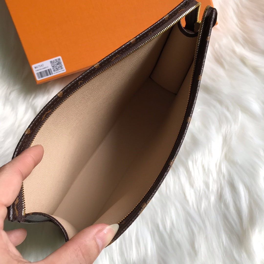 Louis Vuitton Monogram Toiletry Pouch 26 - Brown Coated Canvas