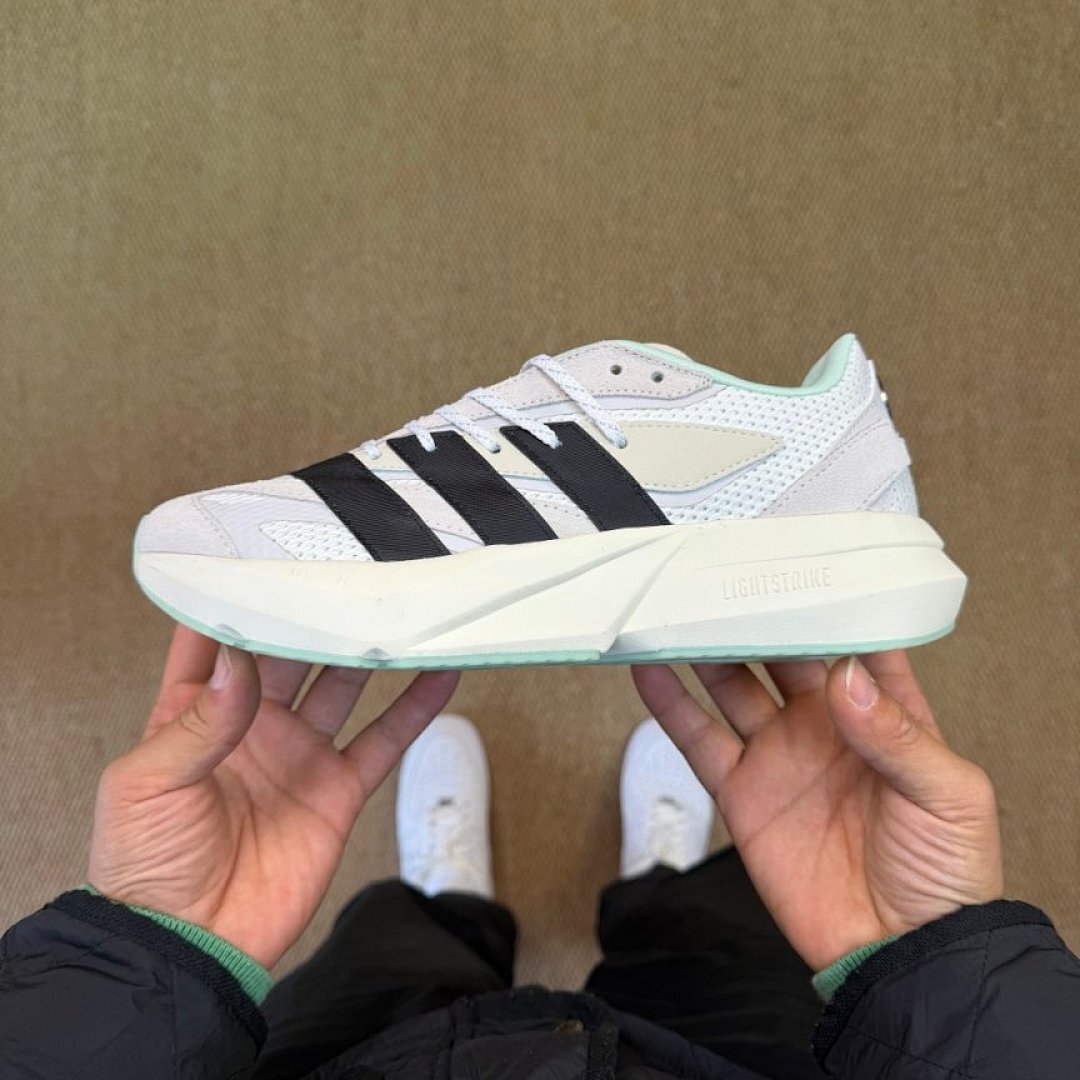 Adidas X_PLRBOOST Cloud White Core Black Pulse Mint Lightstrike Men's Lifestyle Sneakers HP5382
