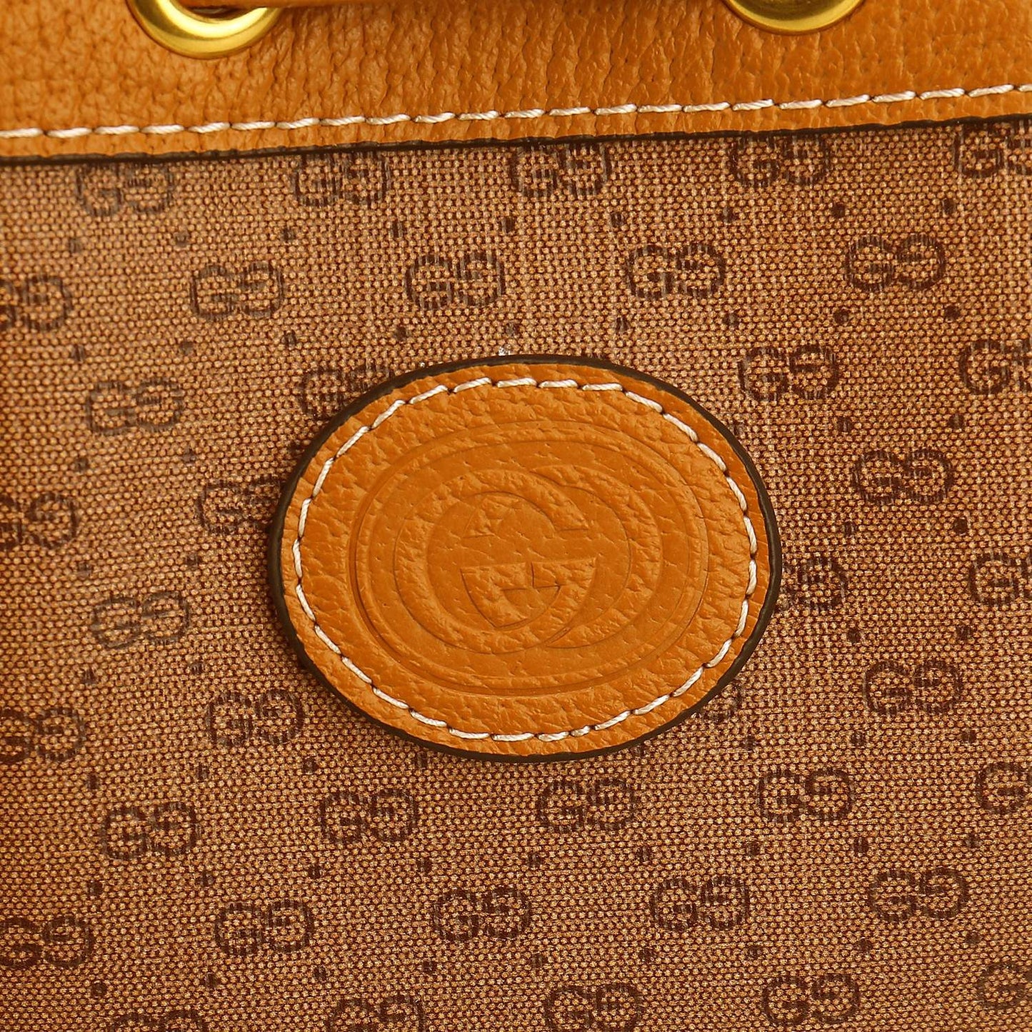Disney x Gucci Mickey Mouse Monogram Canvas Bucket Bag - Brown