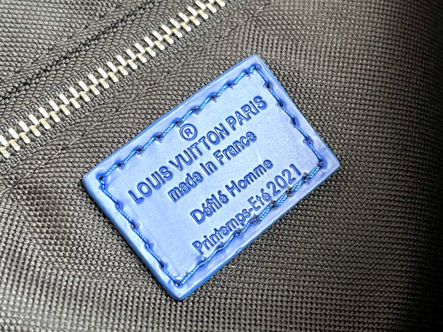 Louis Vuitton Monogram Clouds Keepall Bandouliere 50 Blue