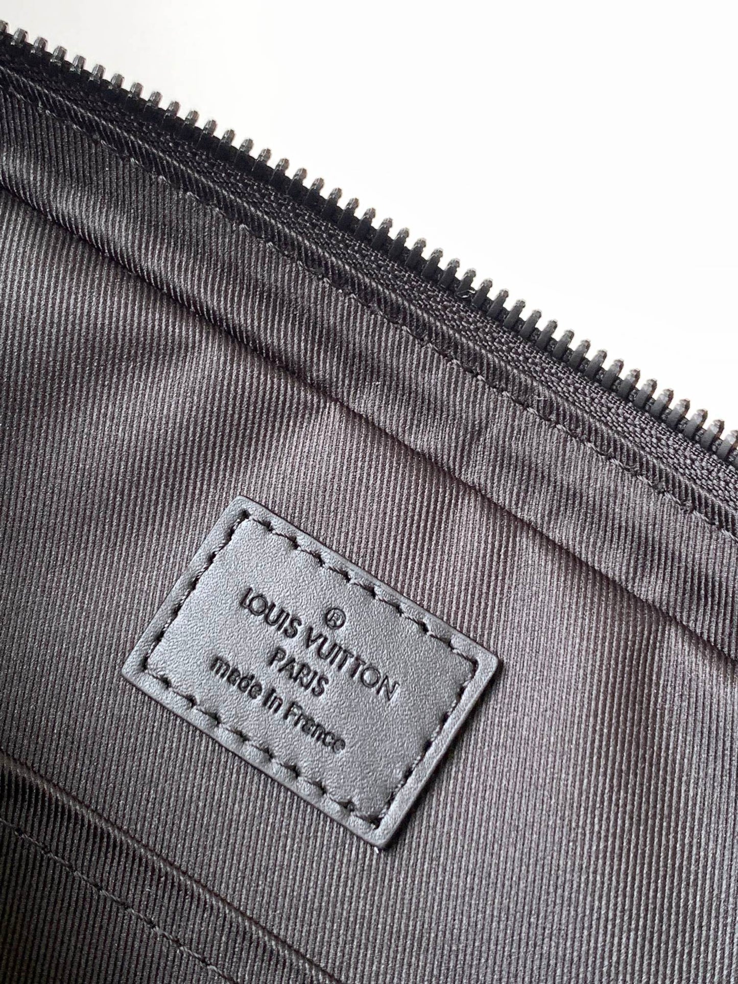 Louis Vuitton Duo Messenger Bag - Monogram Shadow Leather - Black