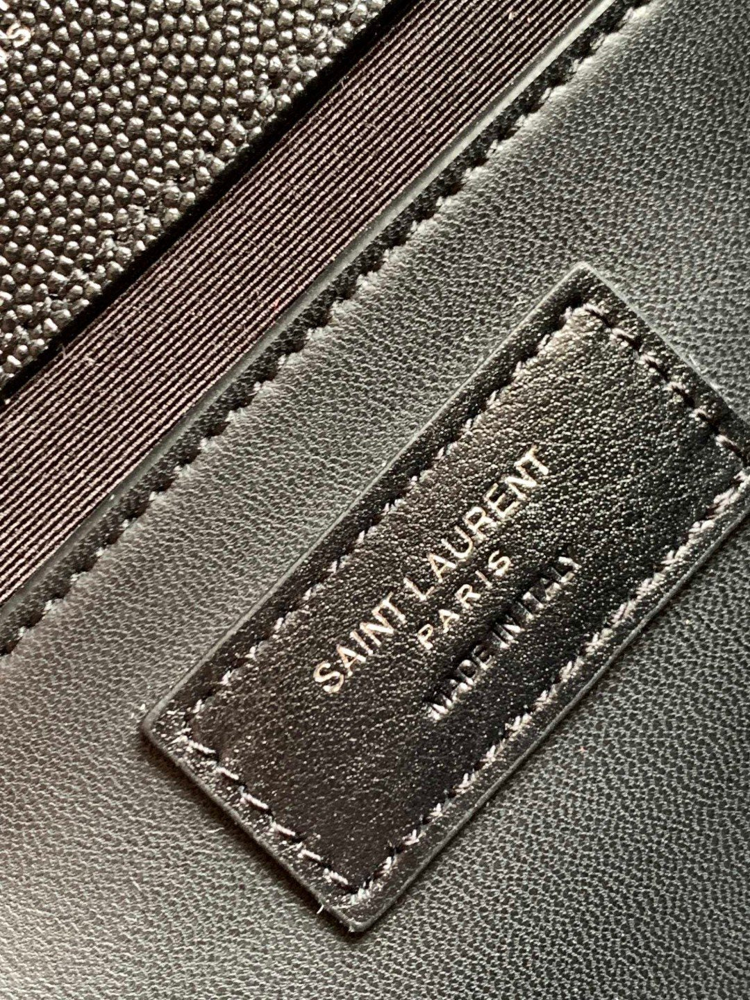 Saint Laurent Envelope Medium Bag in Quilted Leather - Black