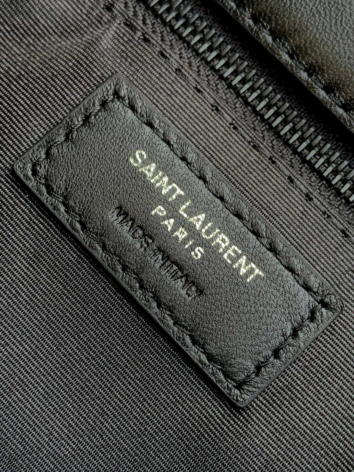 Saint Laurent Loulou Puffer Small Bag in Quilted Lambskin - Black