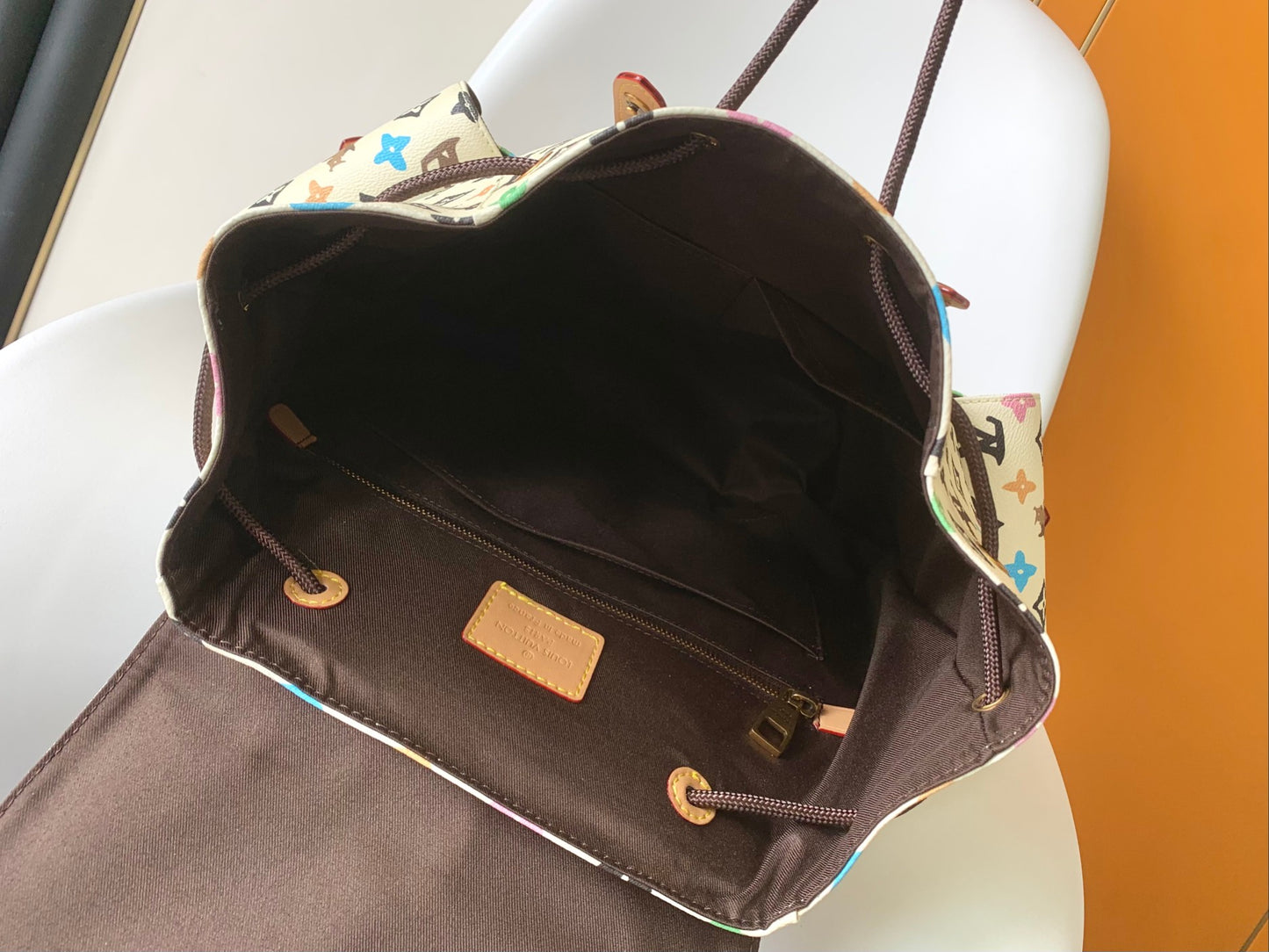 Louis Vuitton Monogram Multicolore Christopher PM Backpack - White