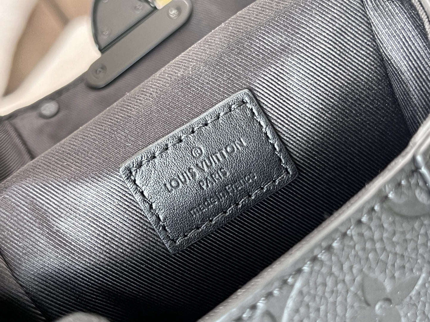Louis Vuitton Vertical Trunk Wearable Wallet - Black Monogram Taurillon Leather