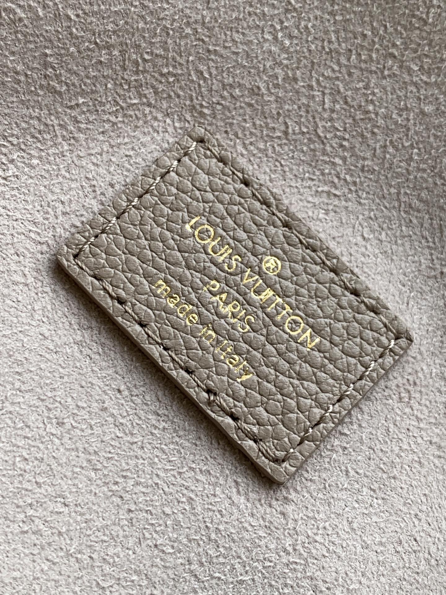 Louis Vuitton Vanity PM Monogram Empreinte Leather Bag - Tourterelle