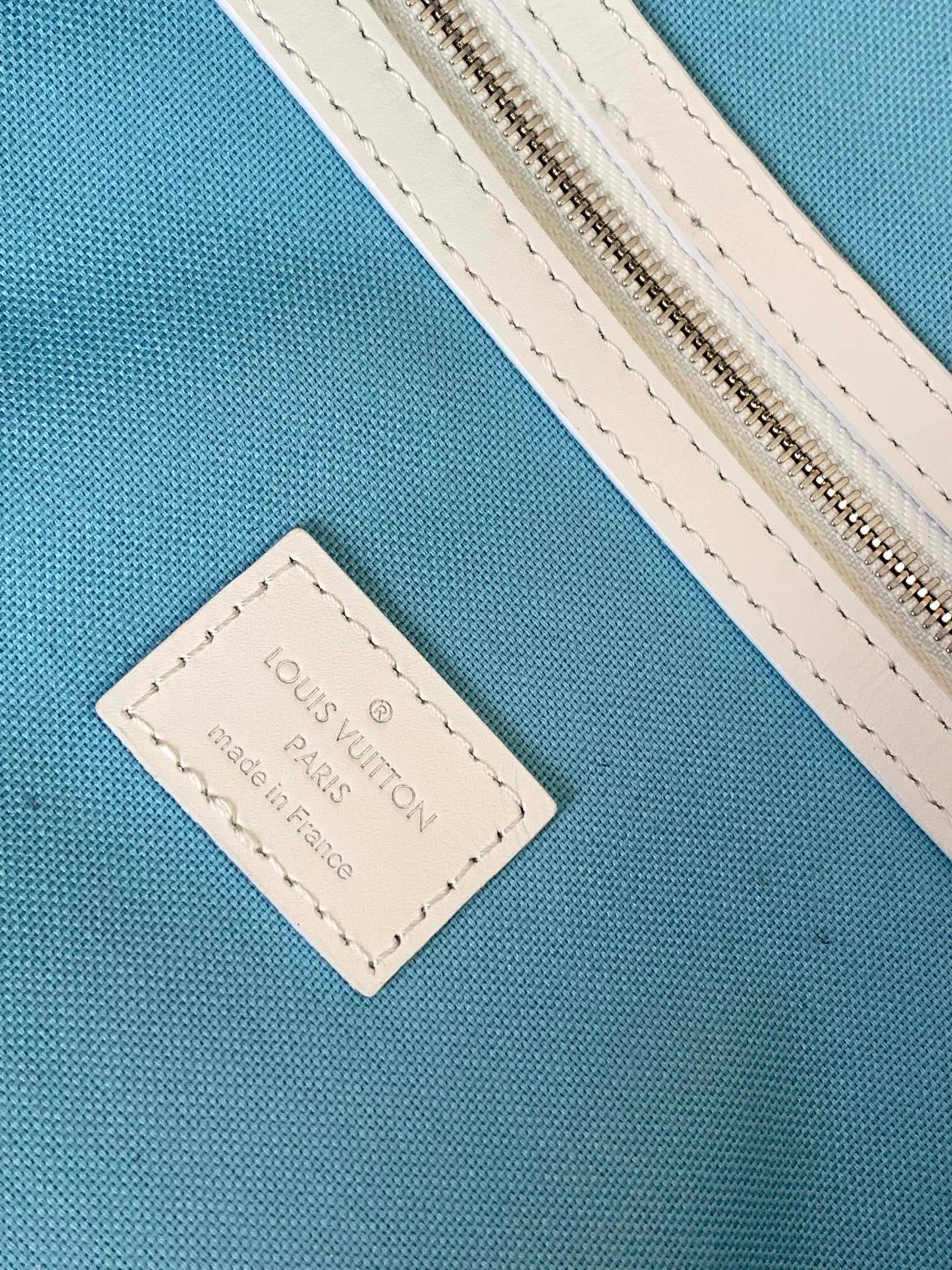 Louis Vuitton Keepall Bandoulière 50 LV Friends White Virgil Abloh