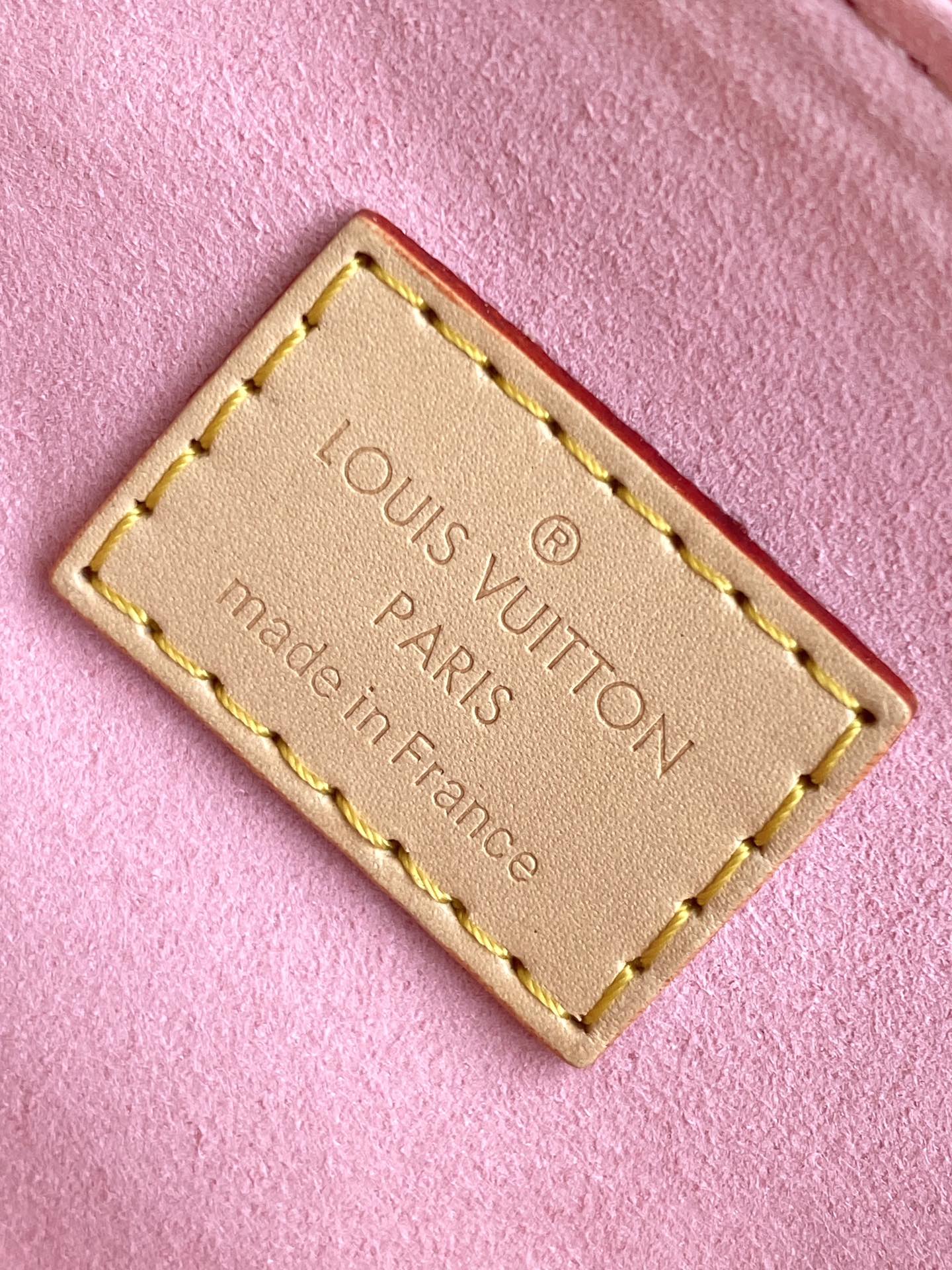 Louis Vuitton Pink Monogram Leather Nano Speedy Bag with Heart Charm