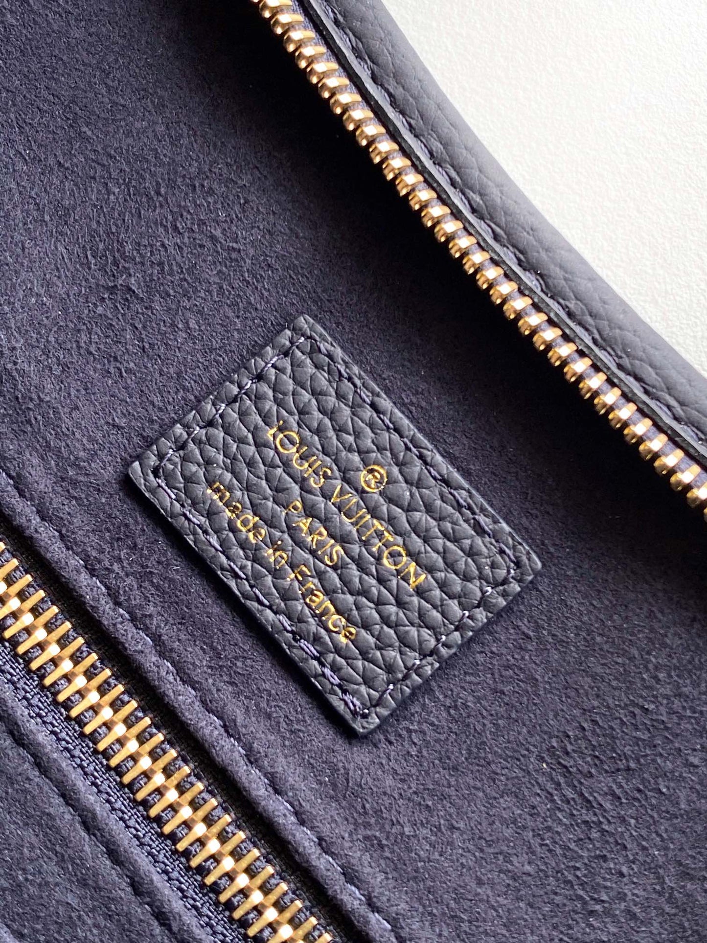 Louis Vuitton Bagatelle Monogram Empreinte Leather Shoulder Bag - Marine Blue