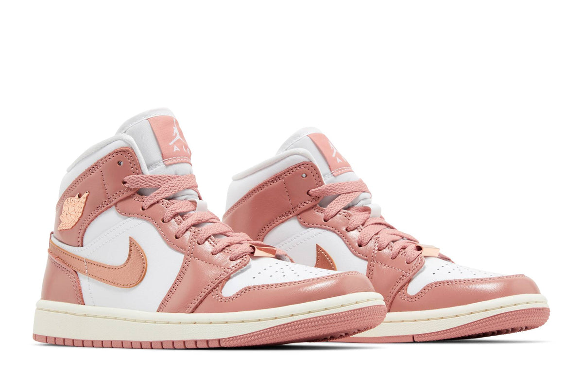 ( Women ) Air Jordan 1 Mid SE 'Red Stardust' FB9892-670