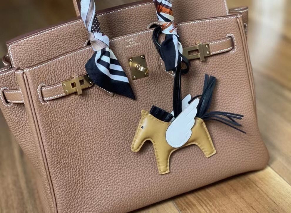 Hermès Rodeo Pegasus Bag Charm - Leather Horse with Wings Bag Accessory