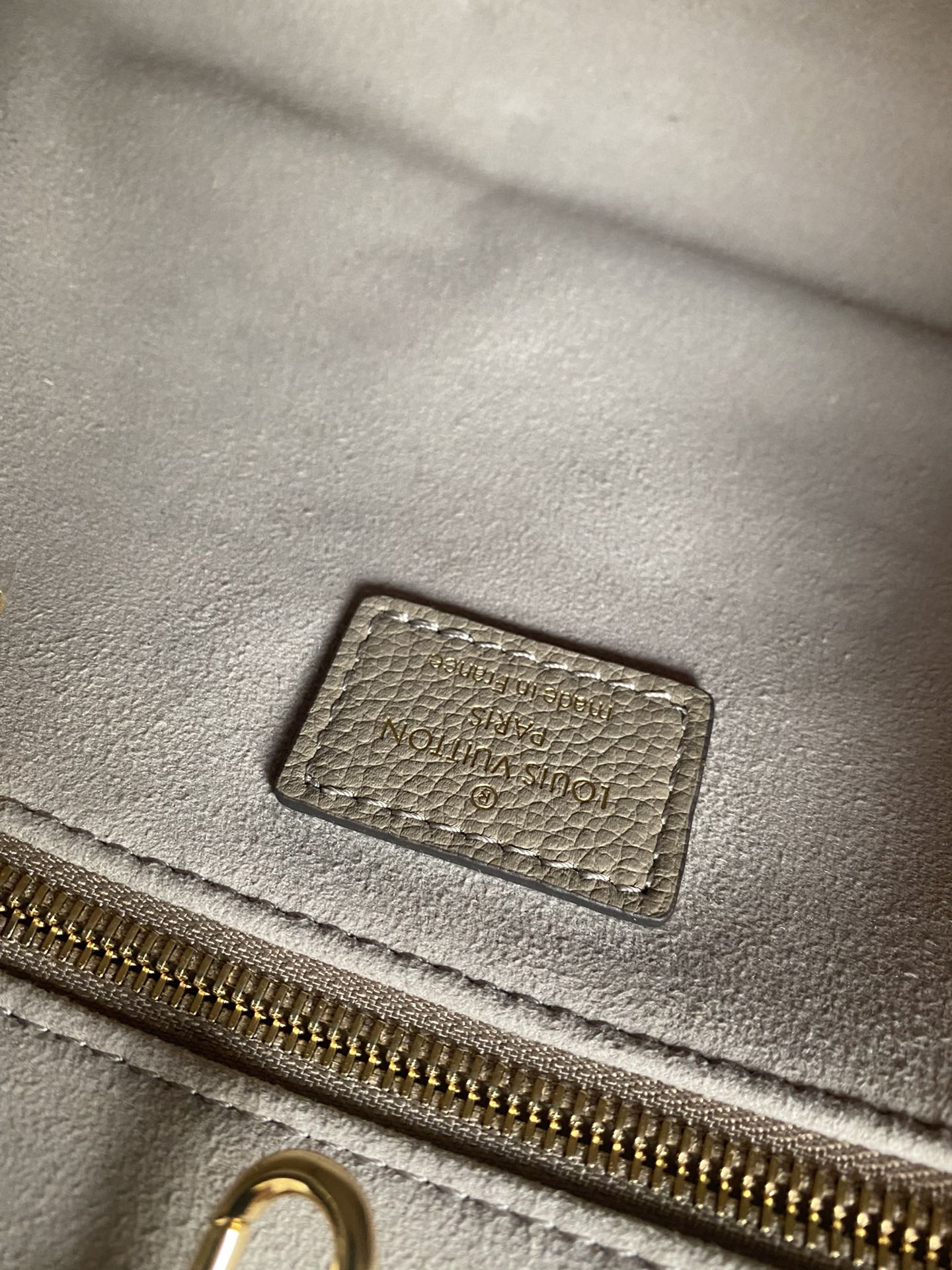 Louis Vuitton Onthego PM Monogram Empreinte Leather Tote Bag - Turtledove