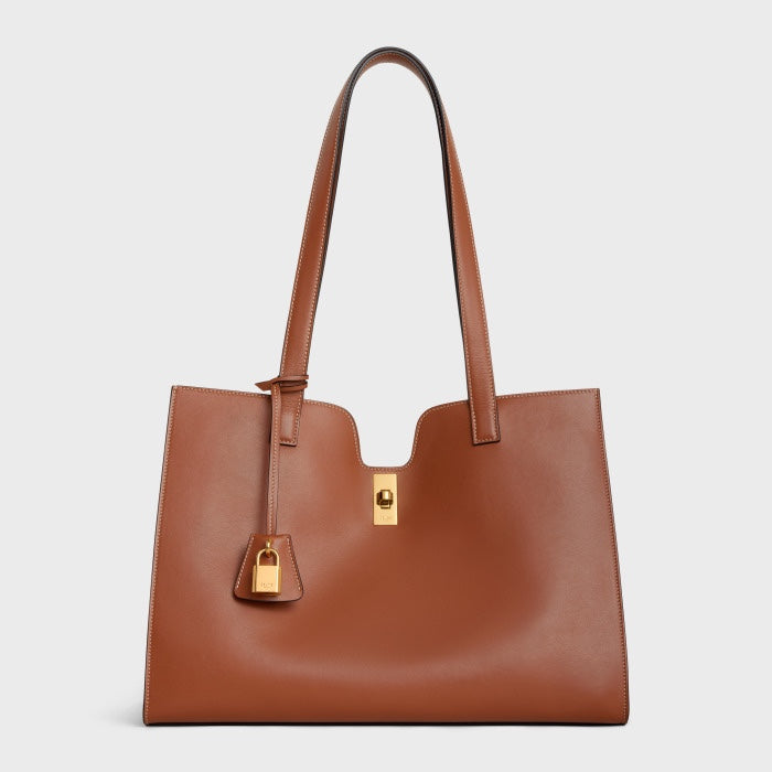 Celine Cabas 16 in Smooth Calfskin - Tan