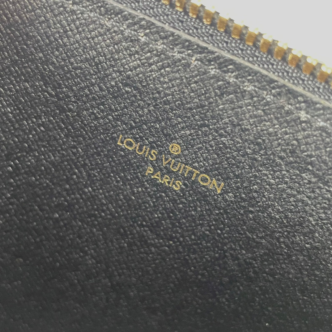 Louis Vuitton Slim Purse Monogram Reverse Canvas Wallet