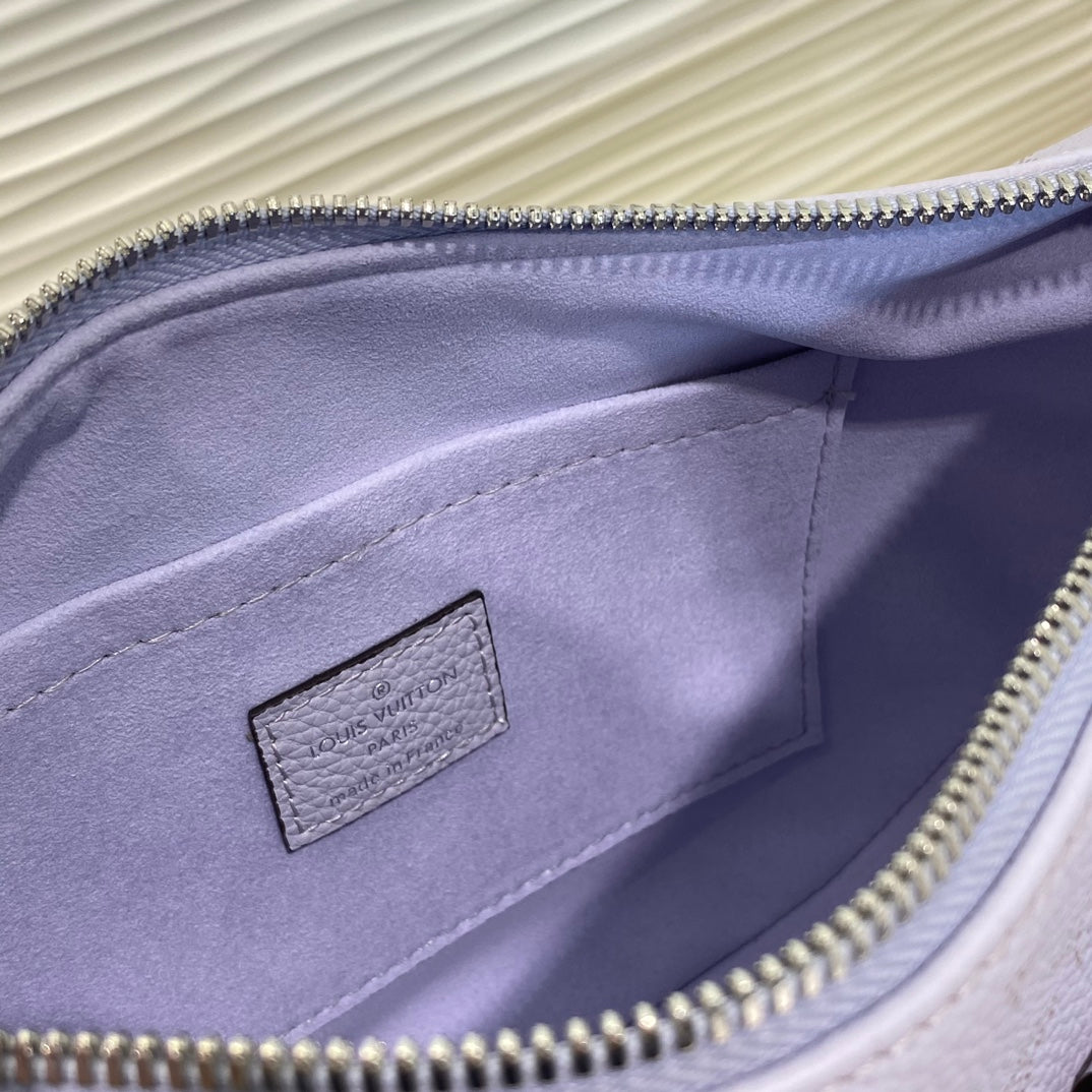 Louis Vuitton Loop Bag Monogram Empreinte Leather Lavender