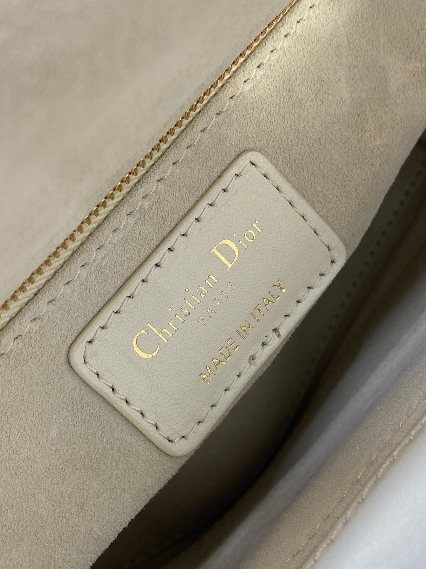 Lady Dior My ABCDior Small Bag in White Cannage Lambskin