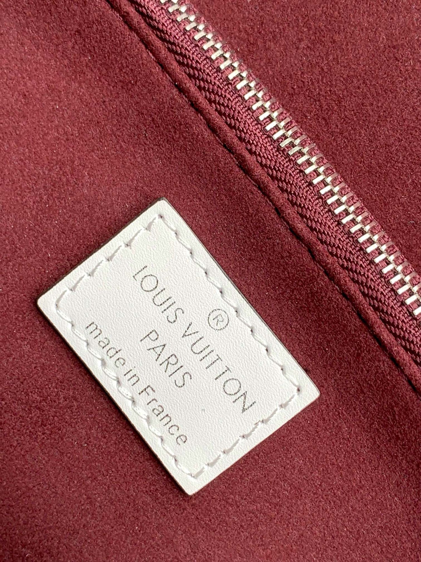Louis Vuitton Mylockme BB White Grained Calfskin Shoulder Bag