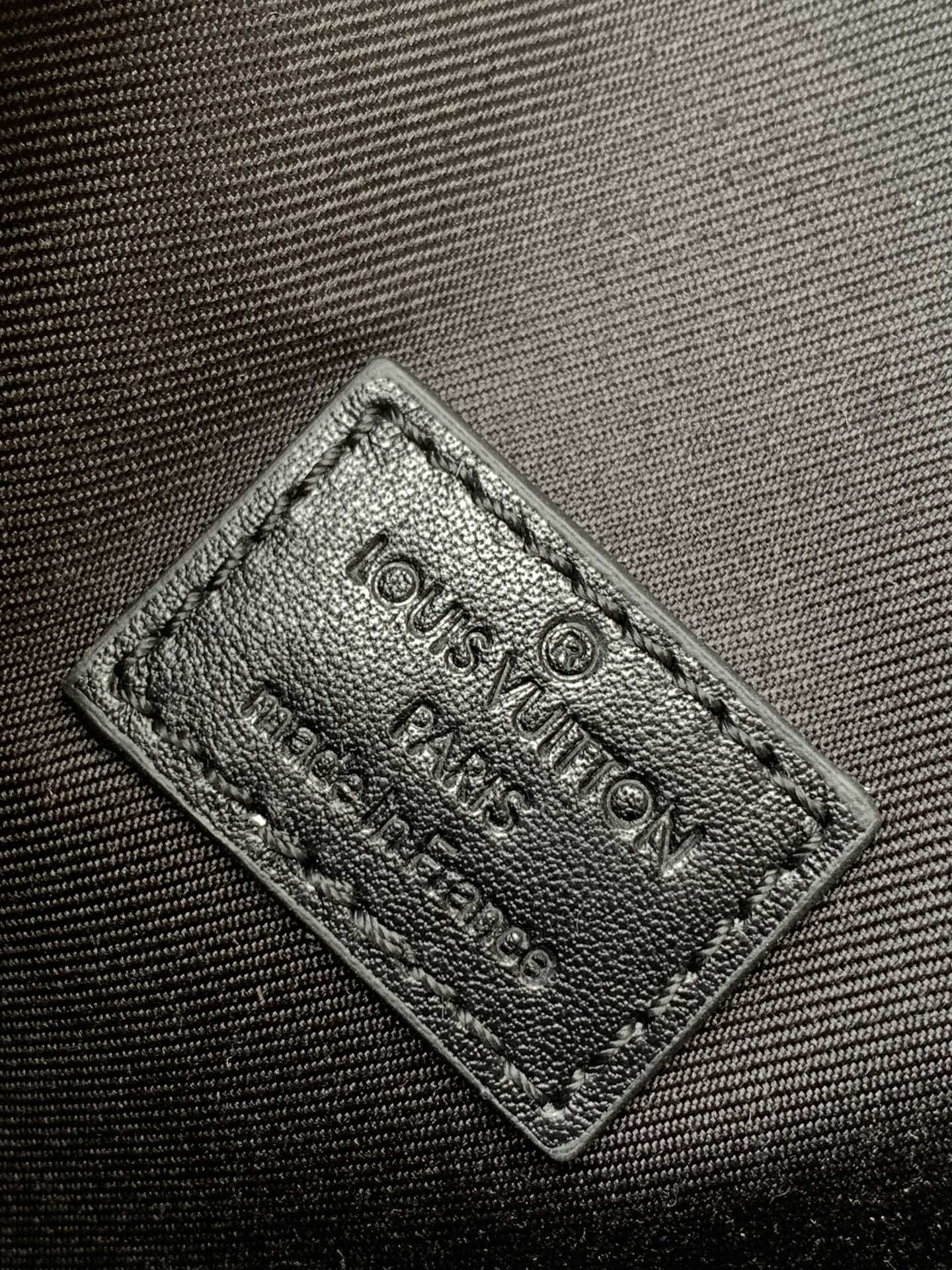 Louis Vuitton S-Lock Vertical Wearable Wallet Monogram Macassar Canvas