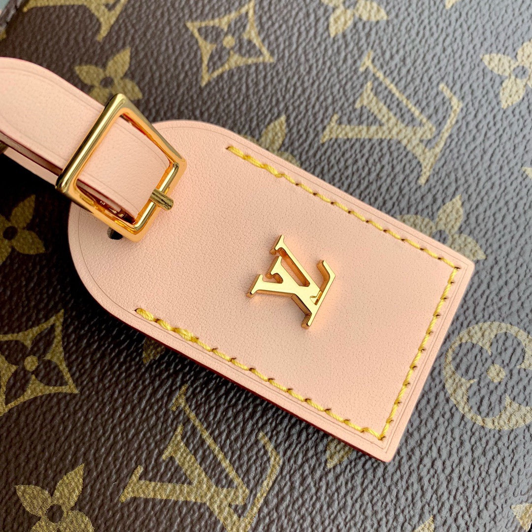 Louis Vuitton Monogram Boite Chapeau Souple Round Handbag