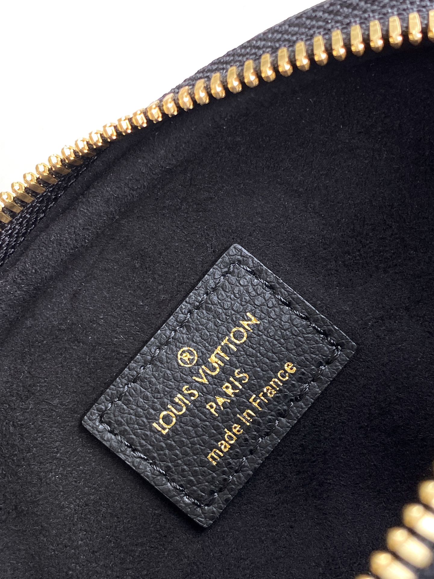 Louis Vuitton High Rise Bumbag - Monogram Empreinte Leather - Noir