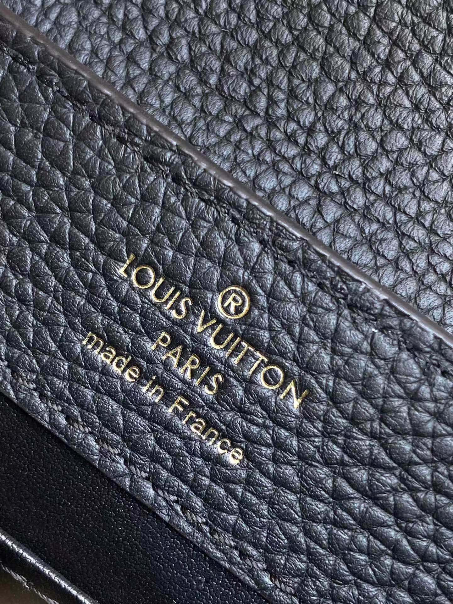 Louis Vuitton Capucines Mini Handbag - Black Taurillon Leather & Python Skin
