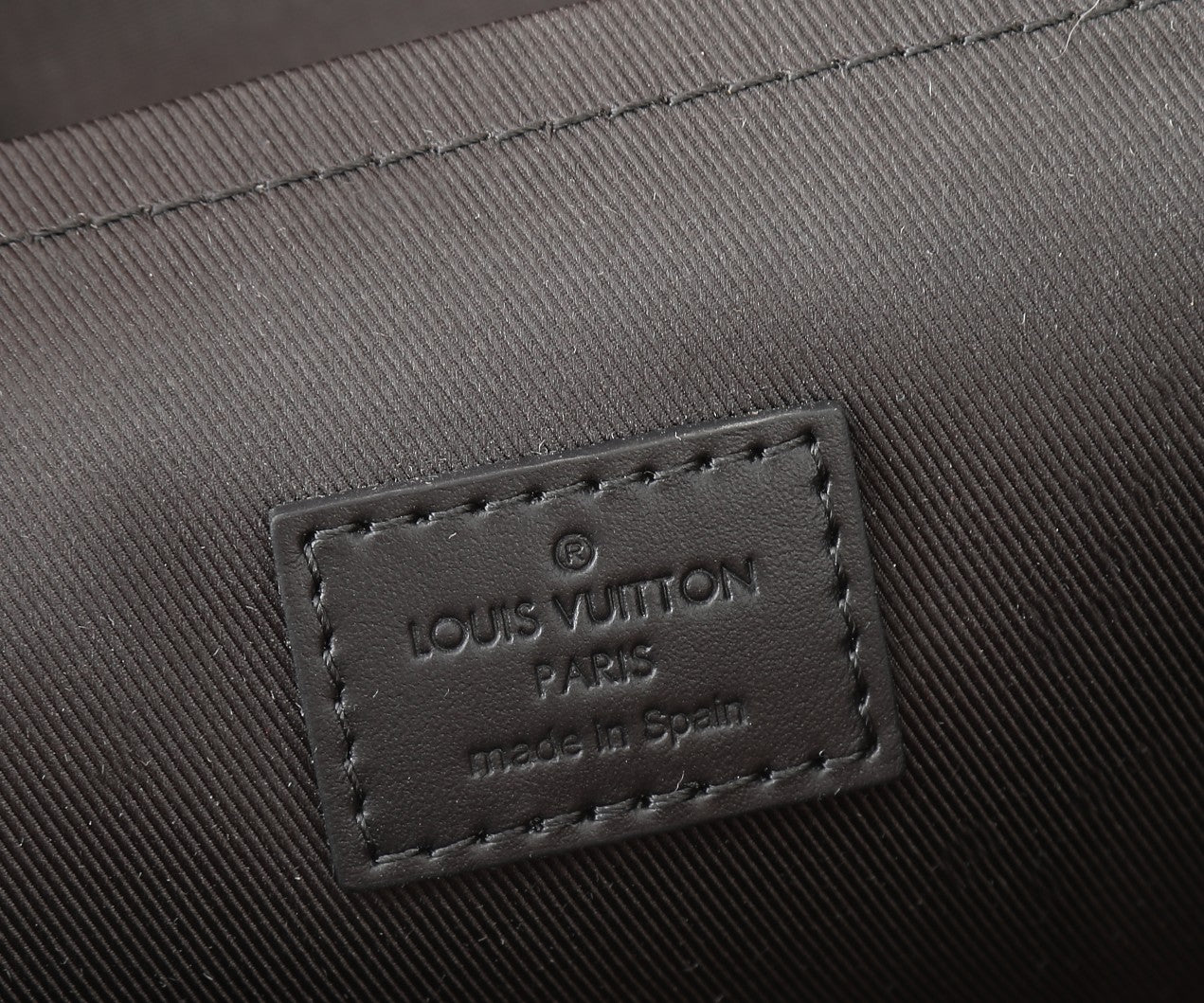 Louis Vuitton Petite Malle Souple Crossbody Bag Monogram Eclipse