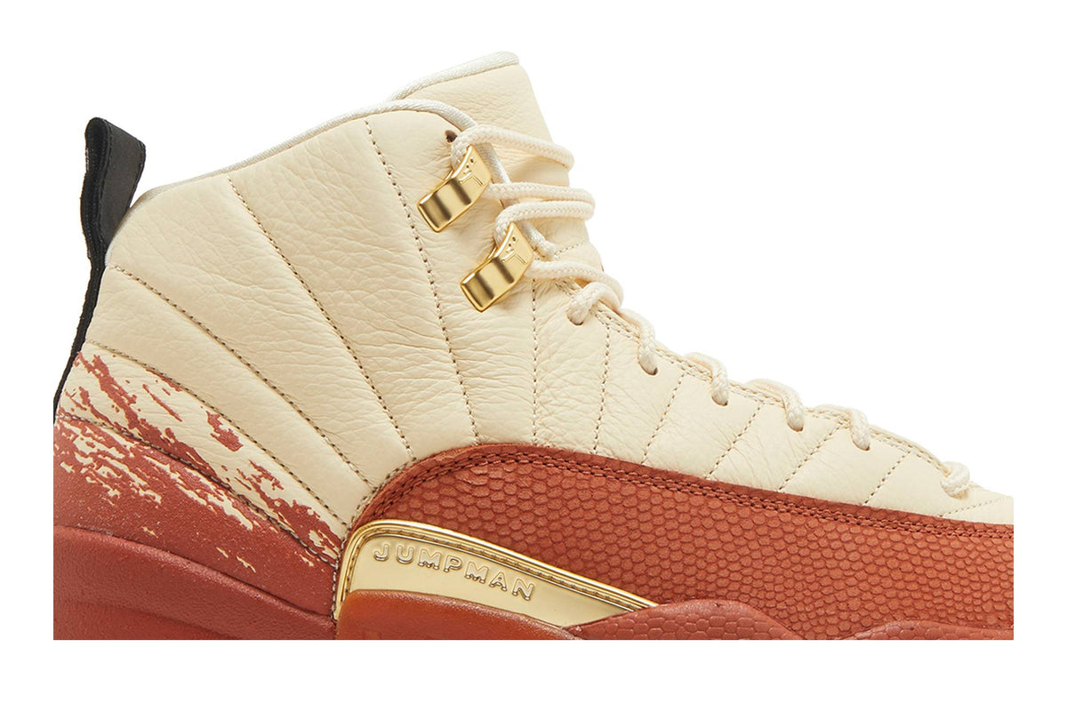 Eastside Golf X Jordan 12 'Muslin/Black Burnt Sunrise' DV1758-108