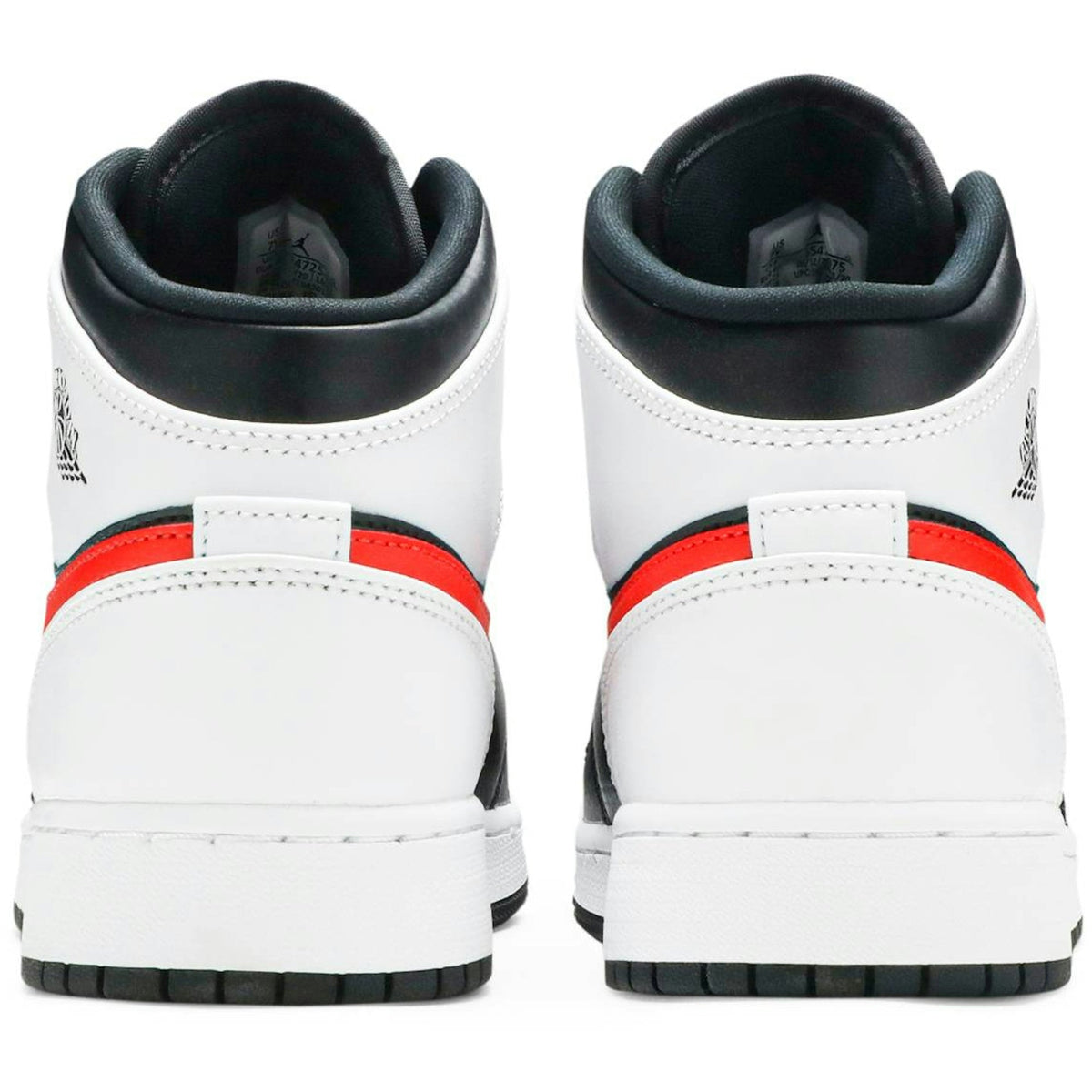( Grade School ) Air Jordan 1 Mid 'Chile Red' 554725-075