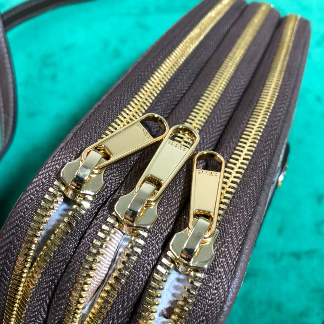 Gucci Ophidia Mini GG Supreme Canvas Shoulder Bag