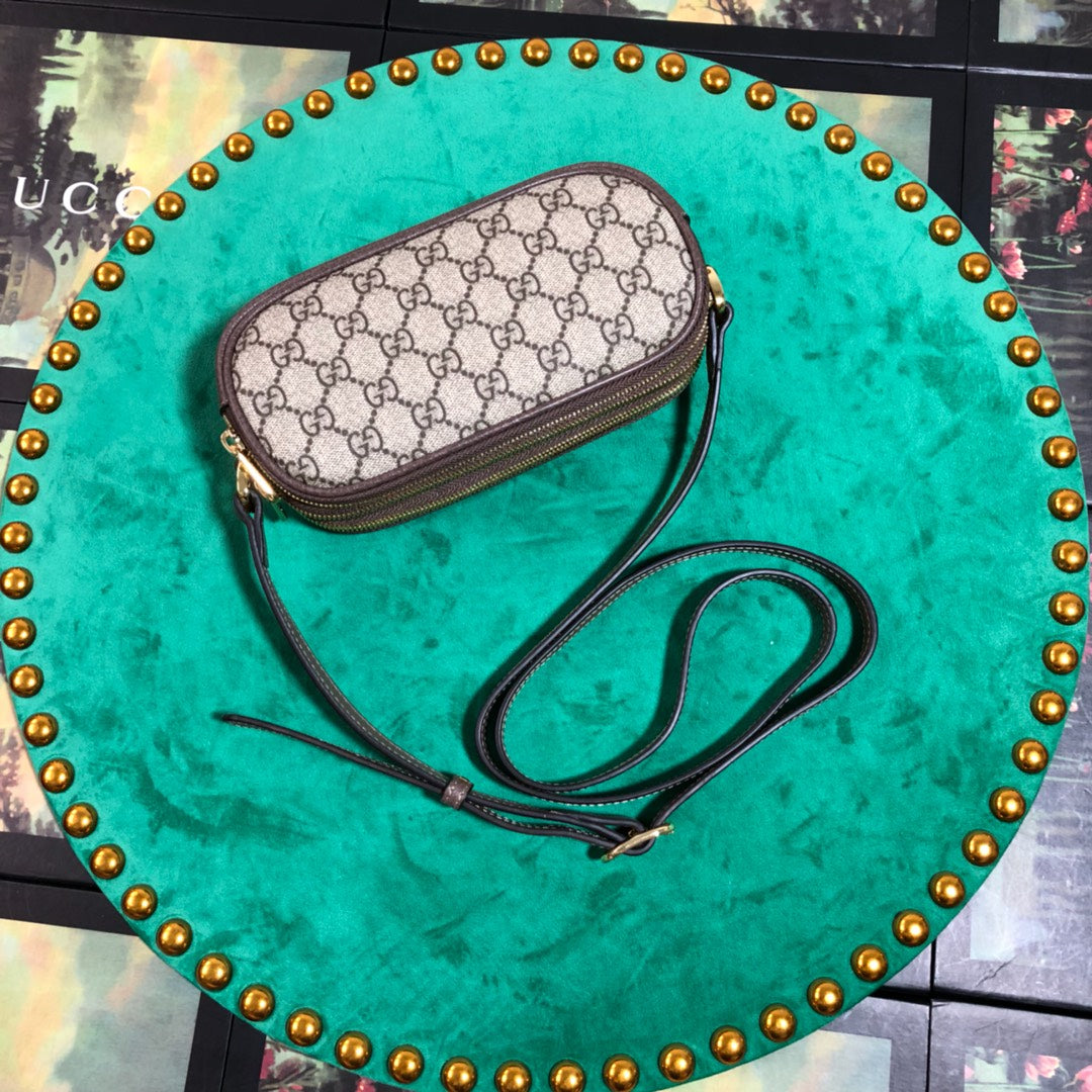 Gucci Ophidia Mini GG Supreme Canvas Shoulder Bag