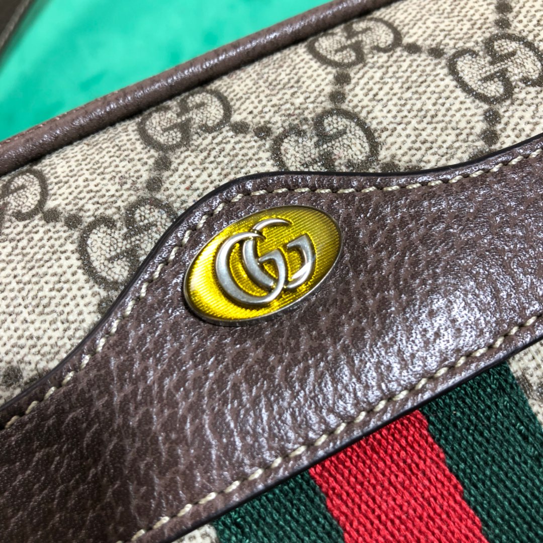 Gucci Ophidia Mini GG Supreme Canvas Shoulder Bag