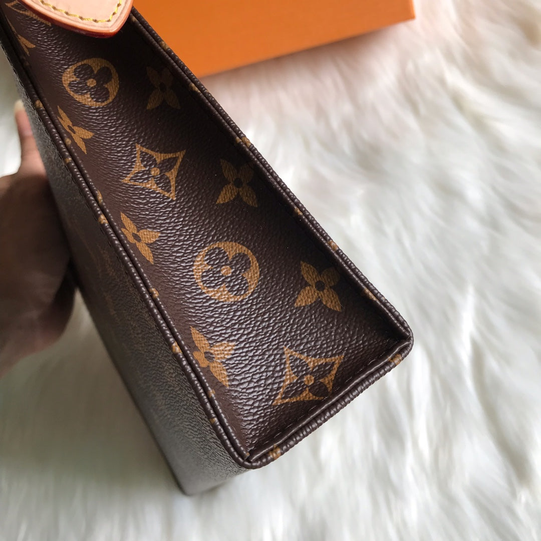 Louis Vuitton Monogram Toiletry Pouch 26 - Brown Coated Canvas