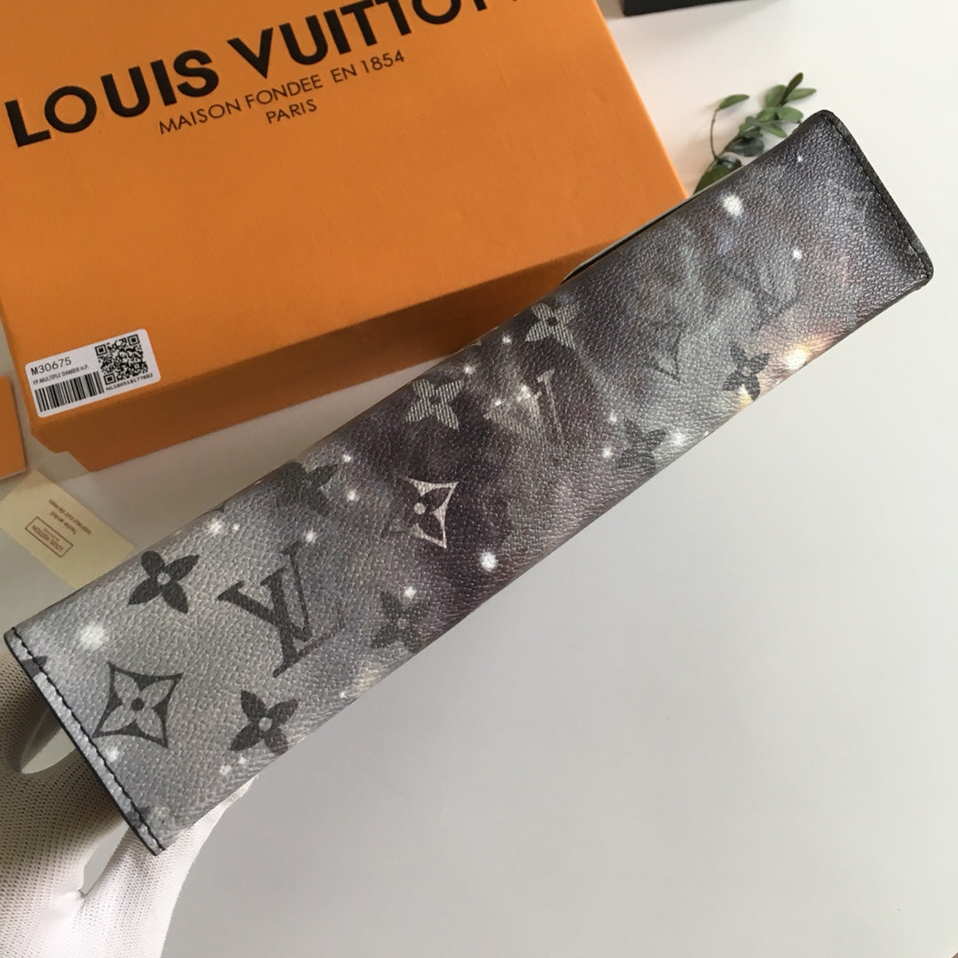 Louis Vuitton Monogram Galaxy Pochette Voyage MM Pouch