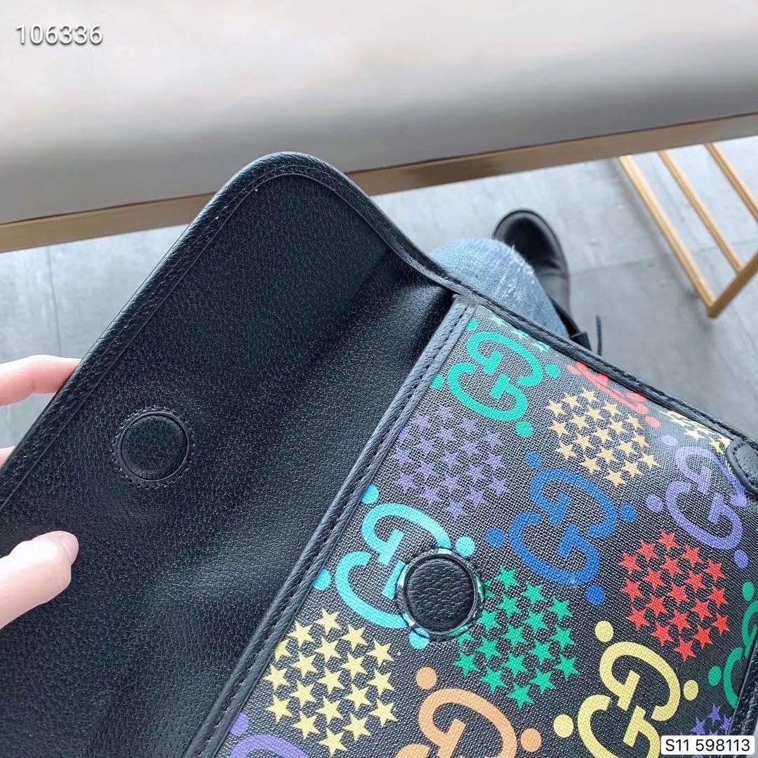 Gucci Psychedelic GG Supreme Belt Bag - Multi-Color Monogram Waist Bag