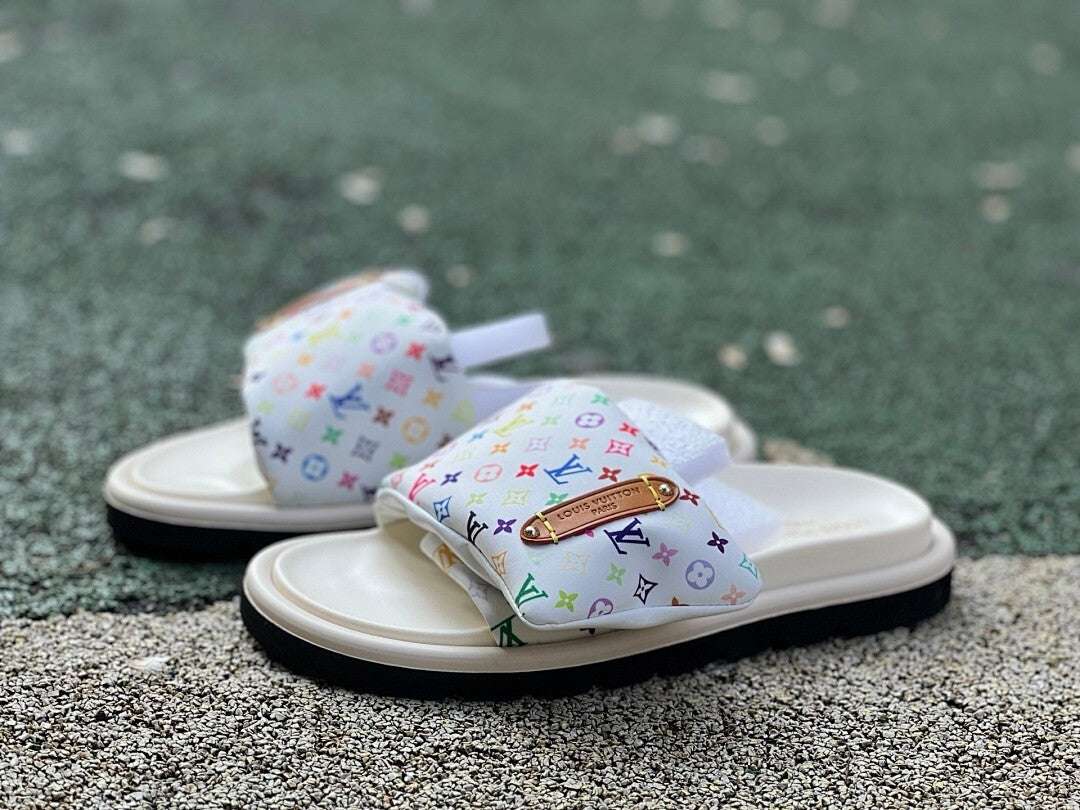 Louis Vuitton Pool Pillow Comfort Slide Sandal Multicolor Monogram