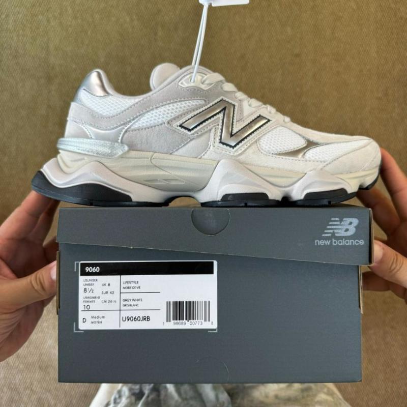 New Balance 9060 White Silver Metallic U9060WSG