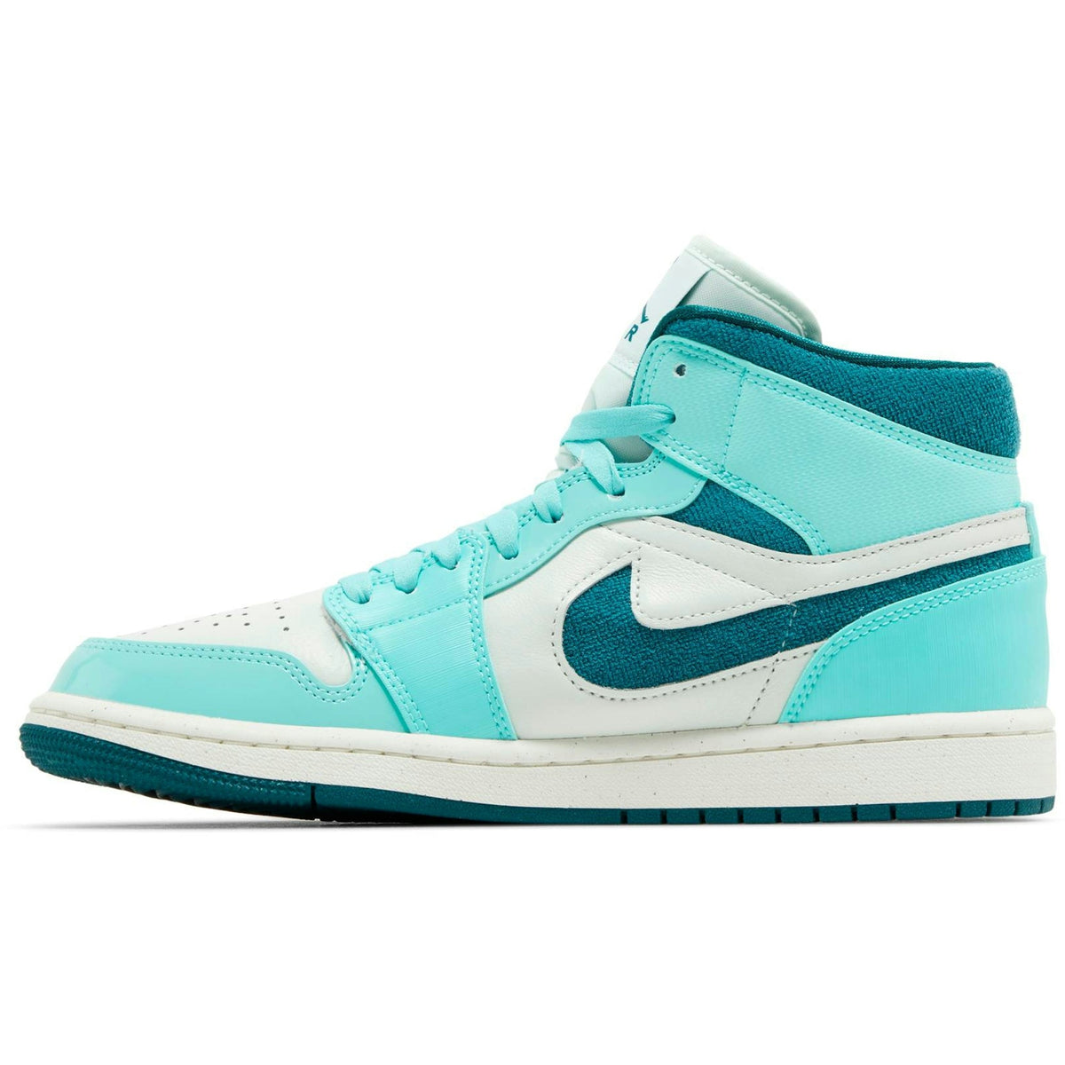 ( Women ) Air Jordan 1 Mid 'Bleached Turquoise' DZ3745-300