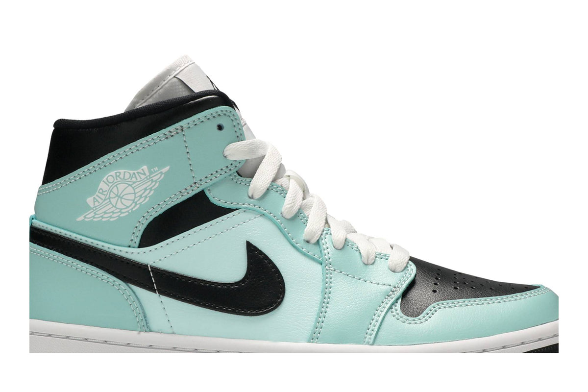 ( Women ) Air Jordan 1 Mid Aqua Black BQ6472-300