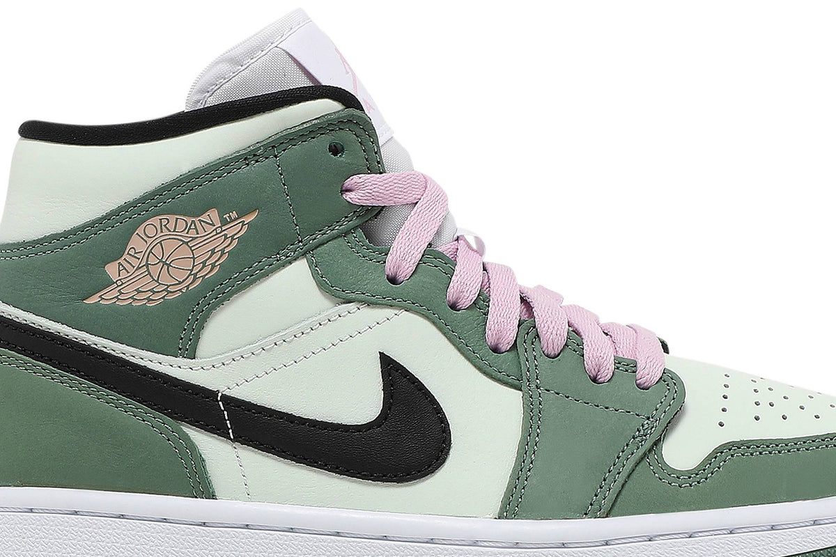 ( Women ) Air Jordan 1 Mid SE 'Dutch Green' CZ0774-300