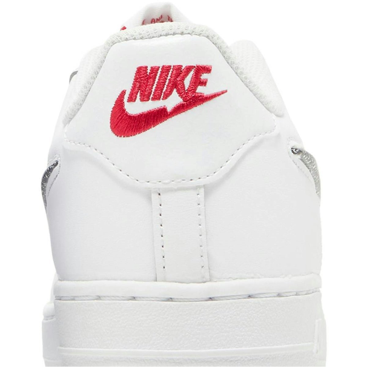 ( Grade School ) Nike Air Force 1 Low LV8 'White Metallic Silver' DC9651-100