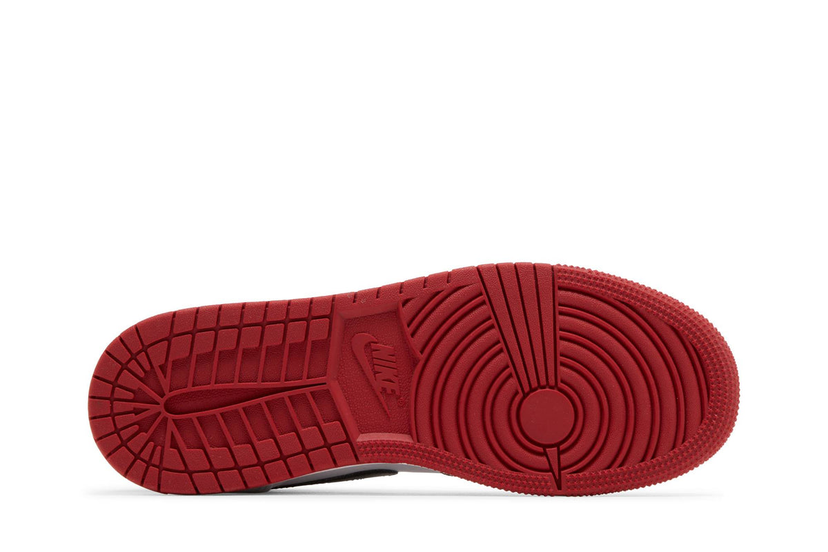 ( Grade School ) Air Jordan 1 Mid Gym Red Black Toe DQ8423-106