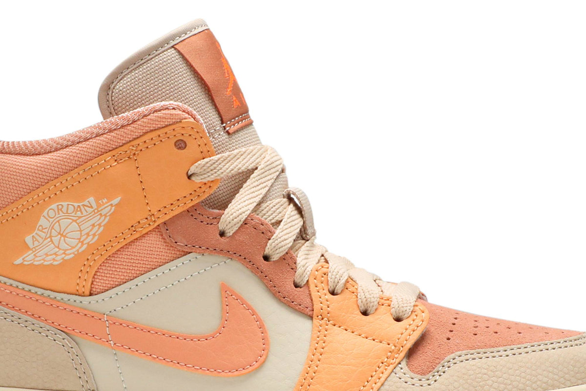 ( Women ) Air Jordan 1 Mid Apricot DH4270-800