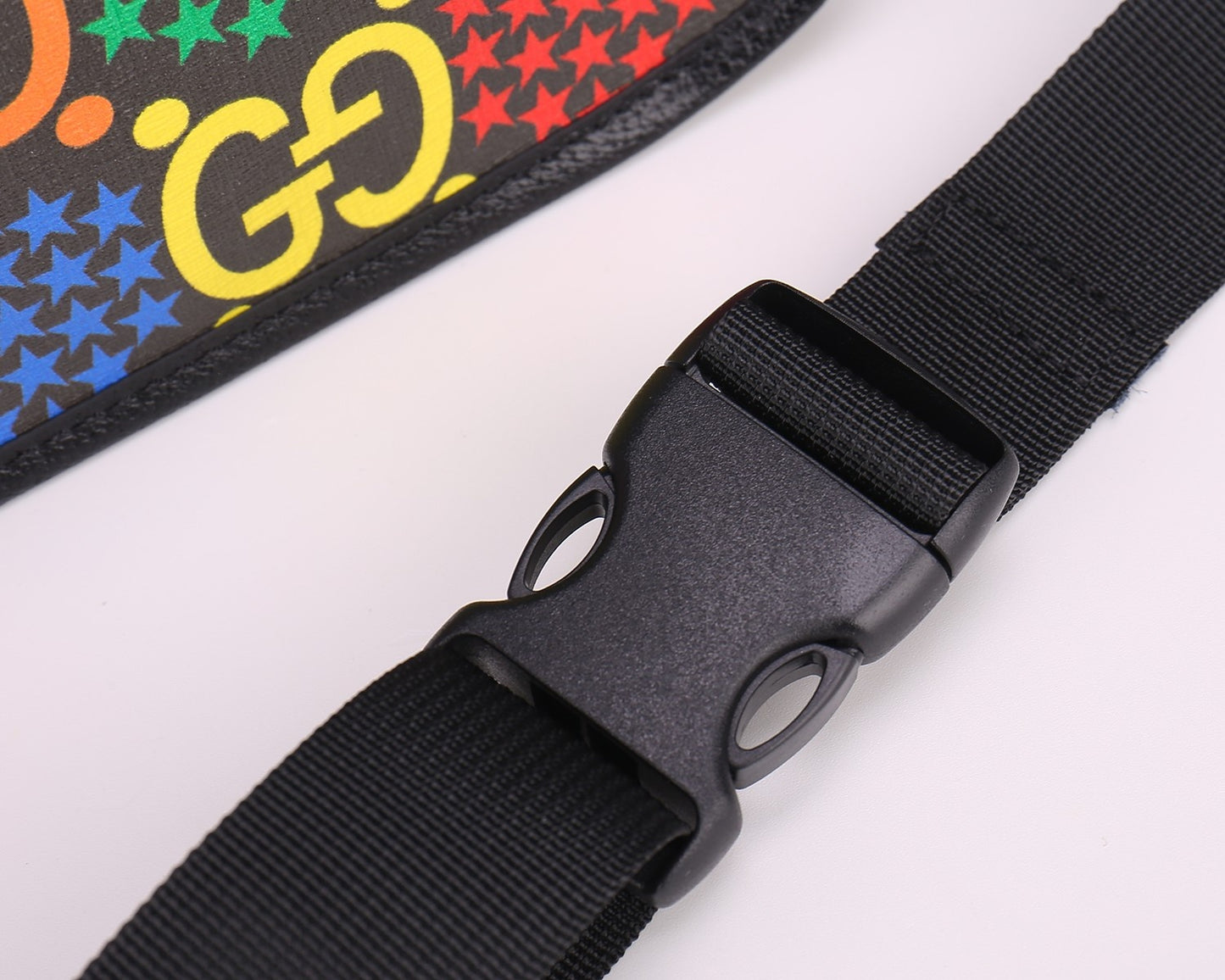 Multicolor GG Logo Canvas Belt Bag - Vibrant Waist Pack