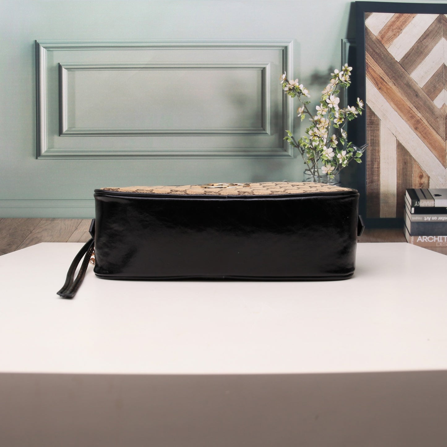Gucci GG Marmont Small Shoulder Bag in GG Supreme Canvas