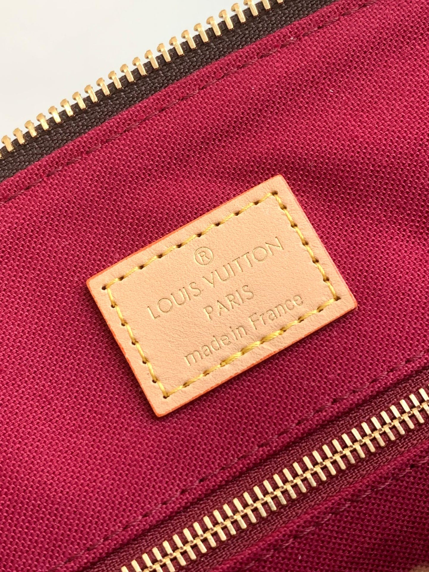 Louis Vuitton Monogram Canvas Cluny Handbag - Brown
