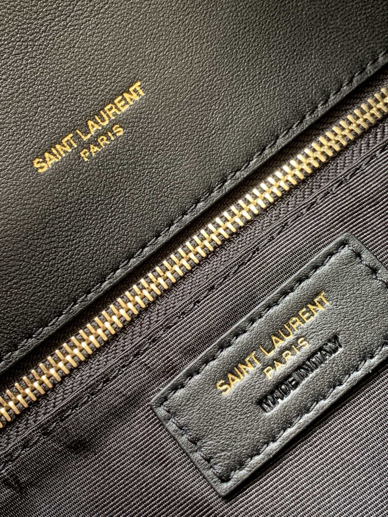 Saint Laurent Loulou Puffer Small Bag in Quilted Lambskin - Black