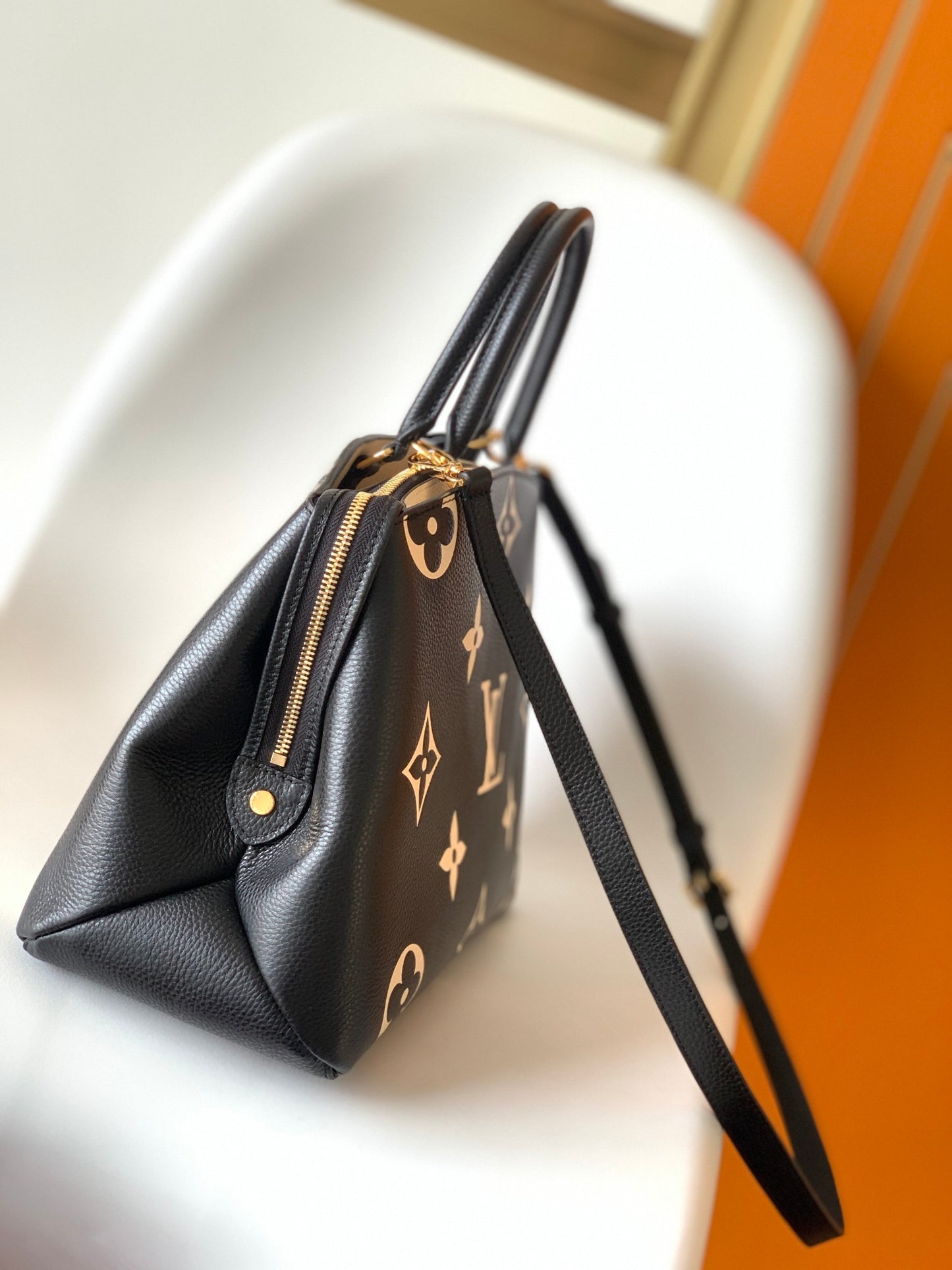 Louis Vuitton Speedy Bandoulière 25 Monogram Empreinte Leather Bag