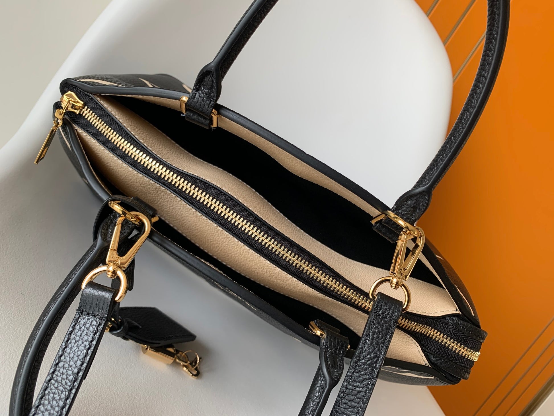 Louis Vuitton Speedy Bandoulière 25 Monogram Empreinte Leather Bag
