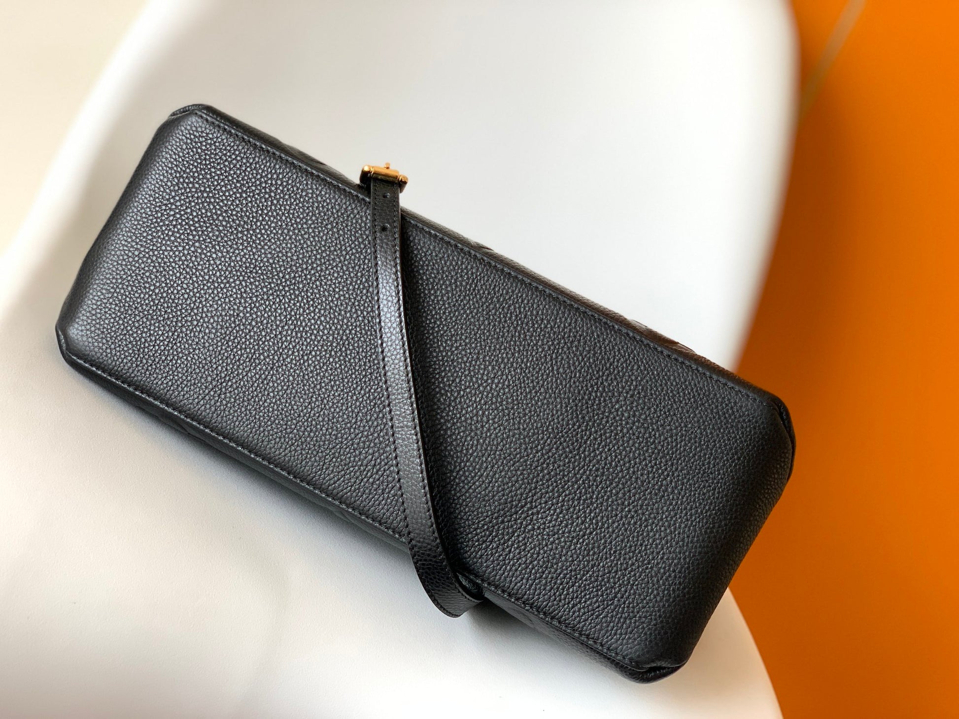Louis Vuitton Monogram Empreinte Leather Top Handle Bag - Noir Black