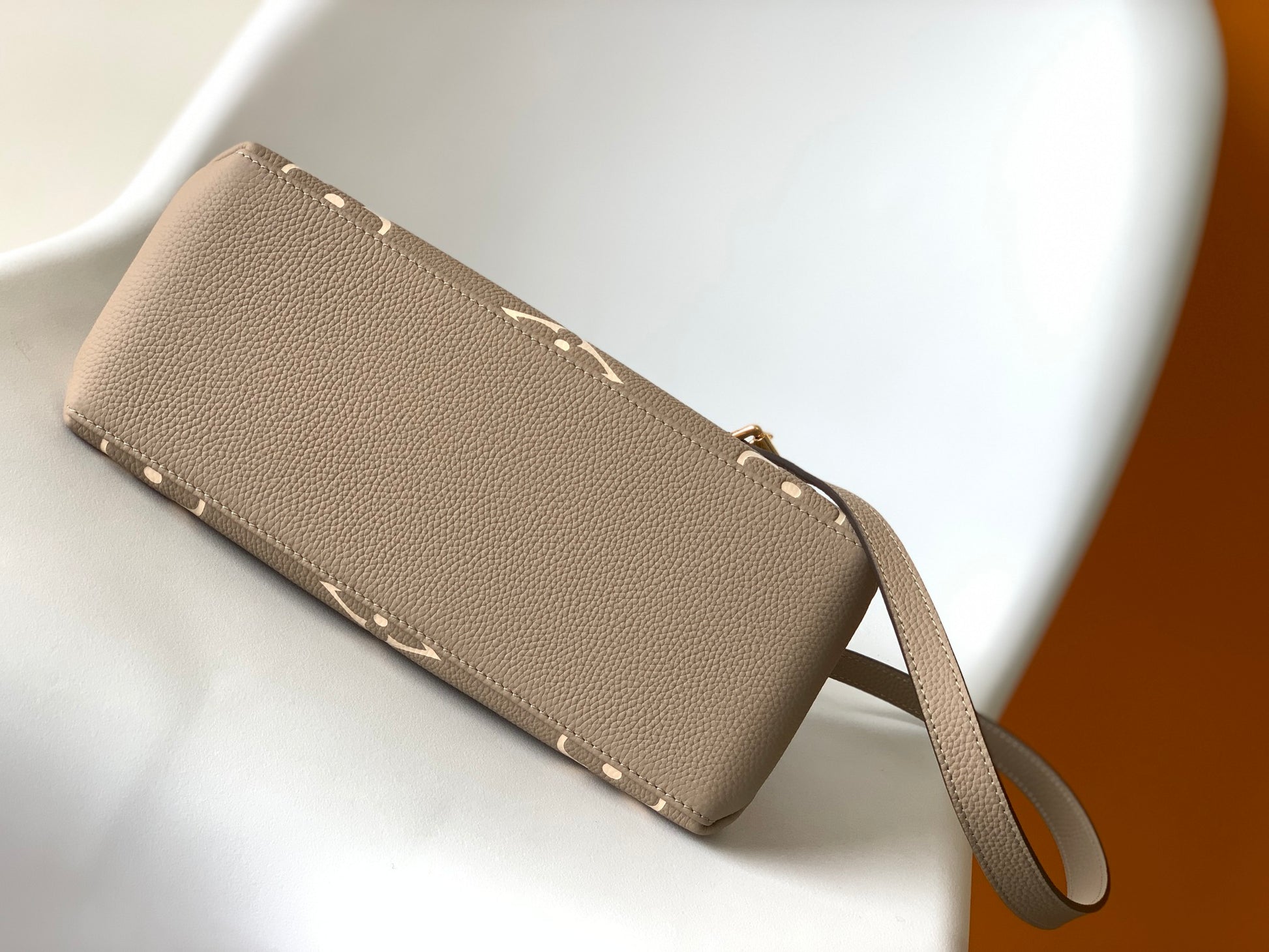 Louis Vuitton Rivoli PM Monogram Empreinte Leather Bag - Turtledove
